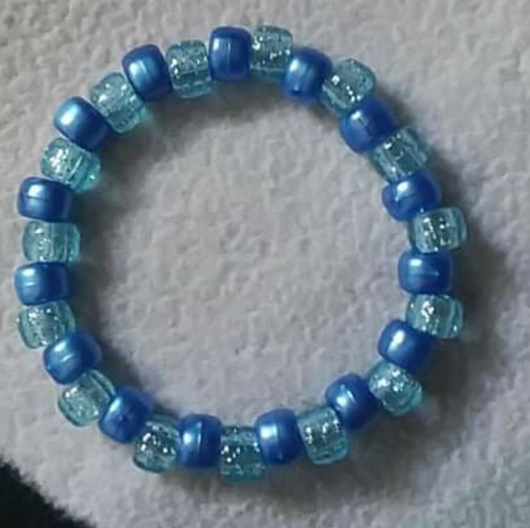blue kandi bracelet - Picture 4 of 4
